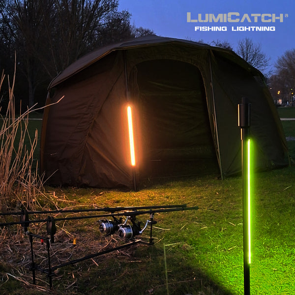 LumiCatch Support BuzzOff – Mückenabweisende Außenlampe mit grünem Licht