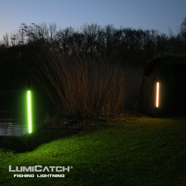 LumiCatch Support BuzzOff – Mückenabweisende Außenlampe mit grünem Licht