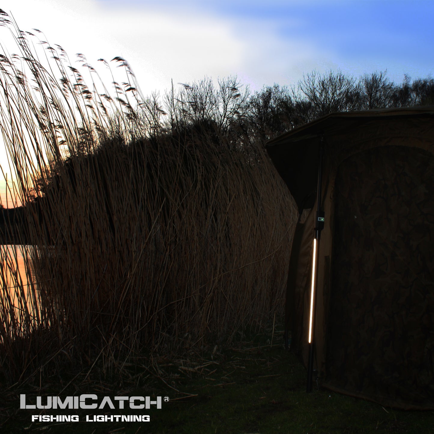LumiCatch Basis – Slimme Lamp voor nachtvissen - App en Powerbankfunctie